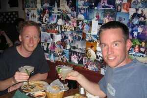 DodgerFans Chris and Alex at Gilberts El Indio