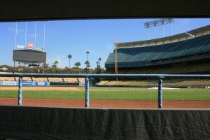 Dodger Stadium - A View from the Dugout