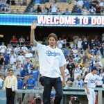 062510JS Pau Gasol First Pitch