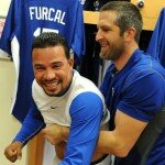 LOS ANGELES DODGERS WORKOUT AT CAMELBACK