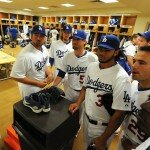 LOS ANGELES DODGERS FIRST FULL SQUAD WORKOUT AT CAMELBACK