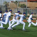 LOS ANGELES DODGERS FIRST FULL SQUAD WORKOUT AT CAMELBACK