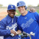 LOS ANGELES DODGERS WORKOUT AT CAMELBACK